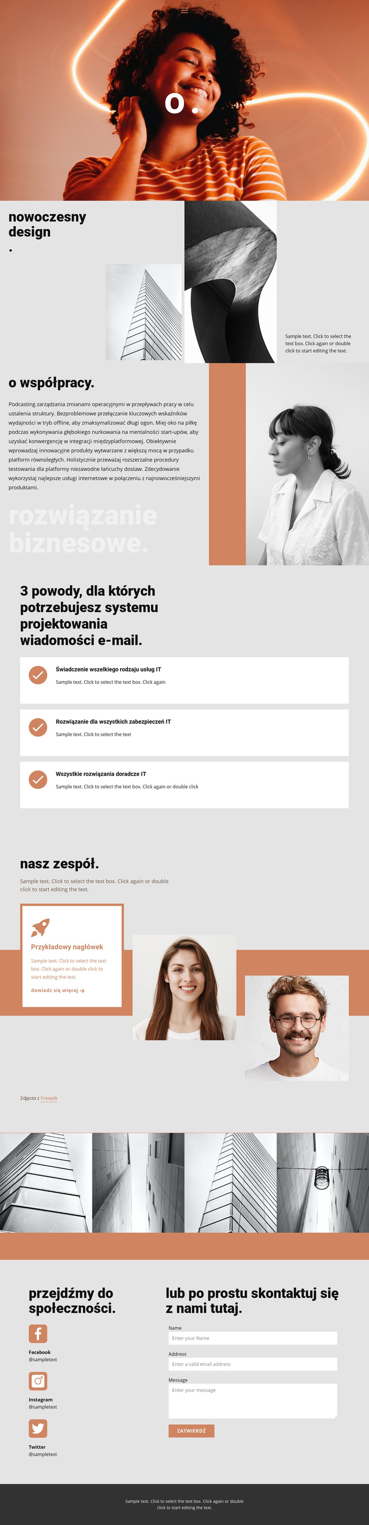 Związek Artystów i Architektów Motyw WordPress