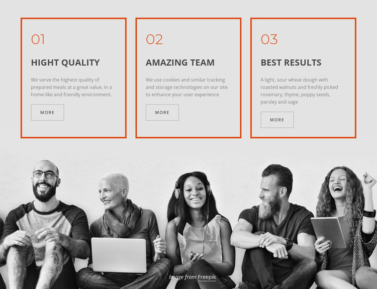 Company business services Template