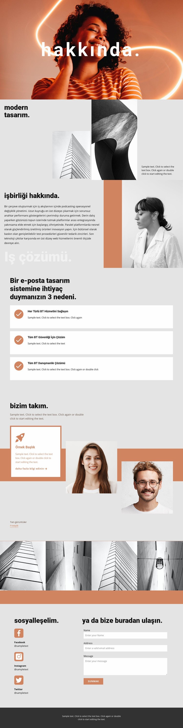 Sanatçılar ve Mimarlar Birliği HTML5 Şablonu