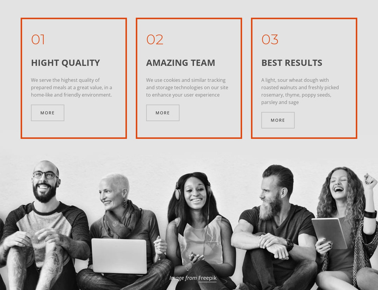 Company business services Website Template