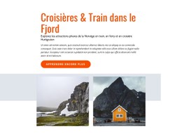 Croisières Dans Les Fjords Site Web De Commerce Électronique