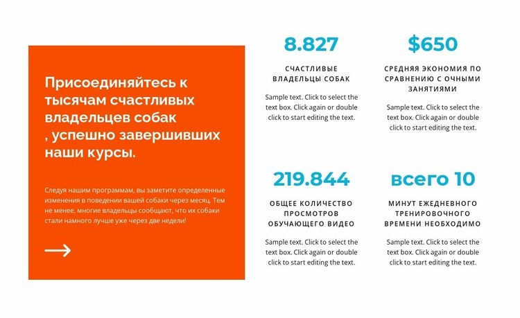 Курсы для владельцев собак Целевая страница