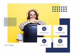 Cruise Planners Travel - Website Mockup Inspiration