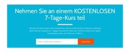 Nehmen Sie An Einem Kostenlosen 7-Tage-Kurs Teil - Starter-Site