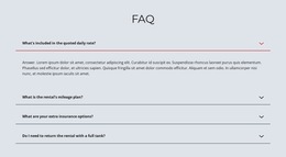 FAQ Auf Hellem Hintergrund