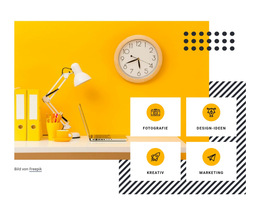 Dienstleistungen Für Digitale Kreativität – Fertiges Website-Design