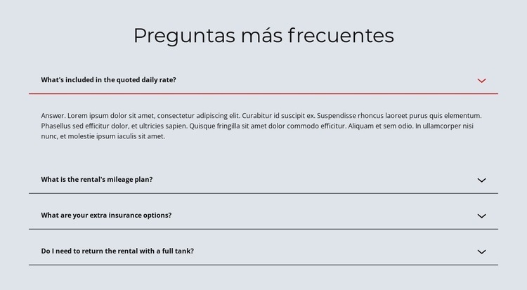 Preguntas frecuentes sobre fondo claro Plantilla