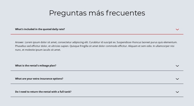 Preguntas frecuentes sobre fondo claro Tema de WordPress