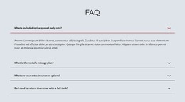 FAQ Sur Fond Clair