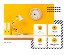 Services De Créativité Numérique - Thème De Site Web Prêt