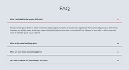 Faq Op Lichte Achtergrond