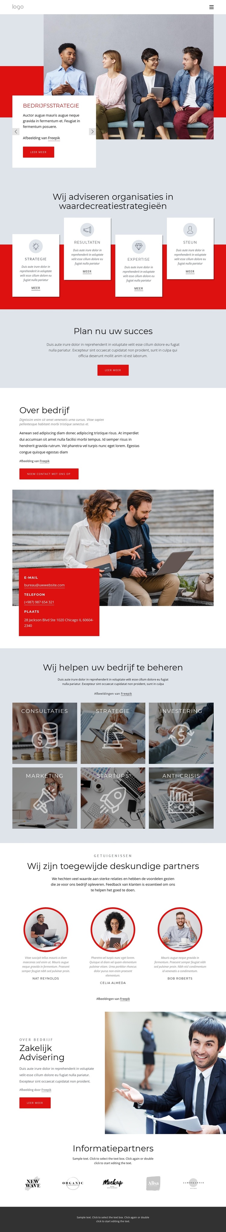 Trainingen en advies WordPress-thema