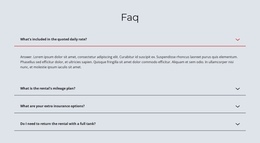 Faq On Light Background