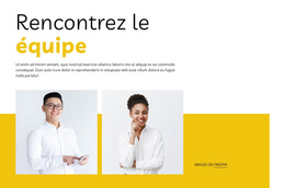 Rencontrez Notre Équipe Commerciale - Page De Destination