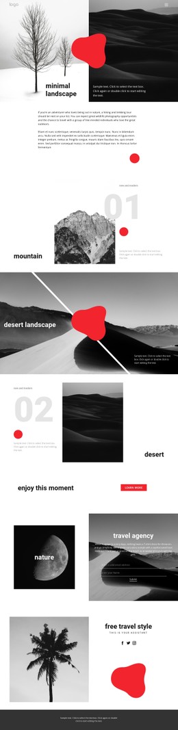 350 Nature CSS Templates | Nicepage