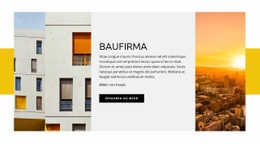 Baufirma Homepages