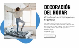 Muebles De Interior Para El Hogar: Maqueta De Sitio Web Multipropósito