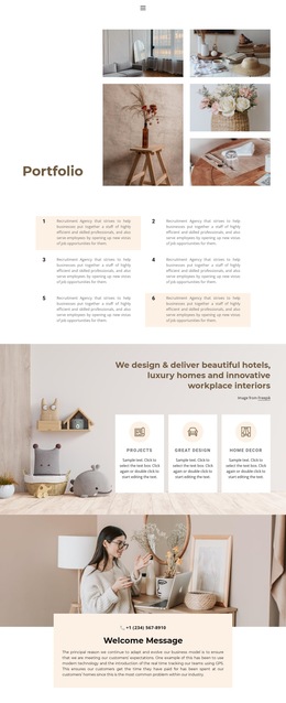 Decorate Your Home Templates Html5 Responsive Free