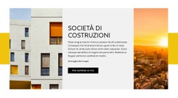 Il Costruttore Di Siti Web Più Creativo Per Società Di Costruzioni