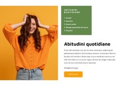 Abitudini Quotidiane - Drag And Drop HTML Builder