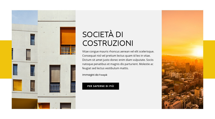 Società di costruzioni Tema WordPress