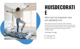 Home Interieur Meubelen - Multifunctionele Website-Mockup