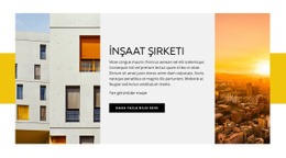 İnşaat Şirketi - Webpage Editor Free