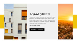 İnşaat Şirketi - Çok Amaçlı WordPress Teması