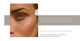 Website-Design Für Spa- Und Beauty-Mode