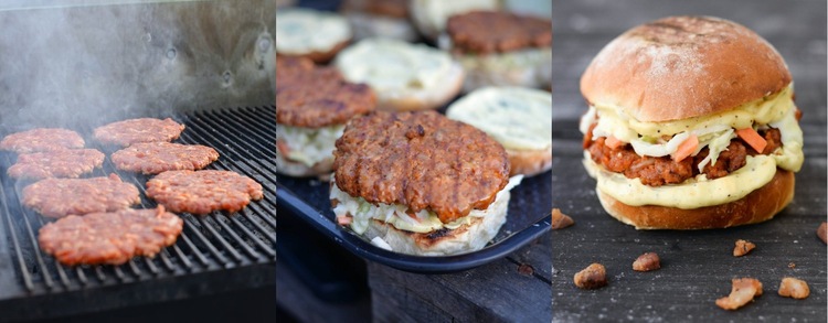 Galería con comida callejera Plantillas de creación de sitios web