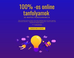 Haladó Angol Nyelvtanfolyamok - Sablonok Webhelytervezés