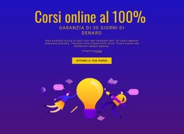 Generatore Di Siti Web Premium Per Corsi Di Inglese Avanzati