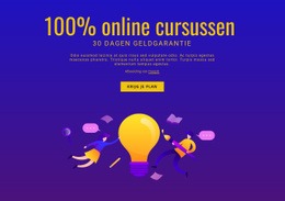 Geavanceerde Engelse Cursussen - Sjablonen Website-Ontwerp