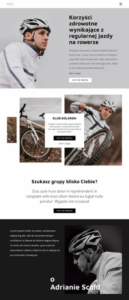 Korzyści z regularnej jazdy na rowerze Projekty witryn internetowych