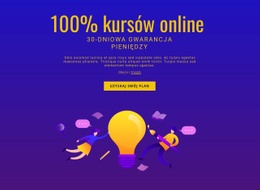 Świetny Projekt Strony Internetowej Dla Zaawansowane Kursy Angielskiego