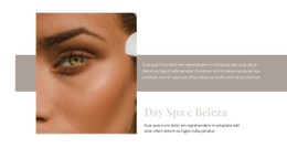 Design De Site Para Spa E Moda De Beleza