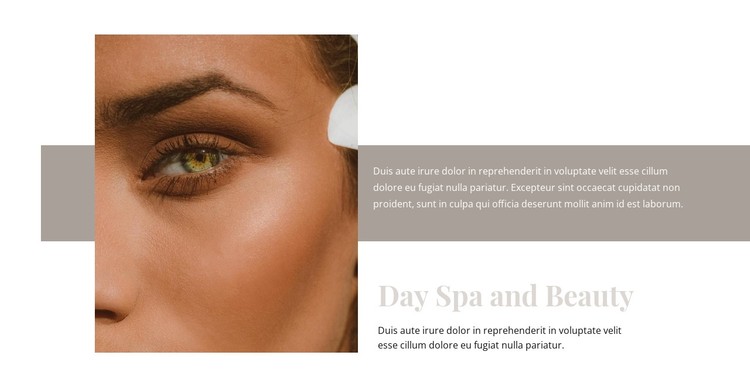 Spa and beauty fashion Static Site Generator