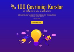 İleri İngilizce Kursları - Şablonlar Web Sitesi Tasarımı