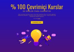 İleri İngilizce Kursları Için Harika Web Sitesi Tasarımı