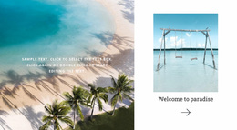 An Exclusive Website Design For Paradise Land Travel
