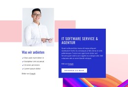 IT-Software-Service CSS-Formularvorlage