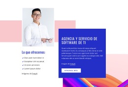 Servicio De Software De TI - Creador De Sitios Web Profesional Personalizable