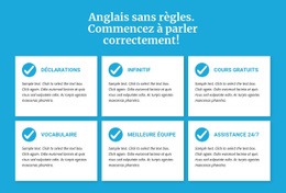 Cours D'Anglais Sans Règles - Créateur De Sites Web