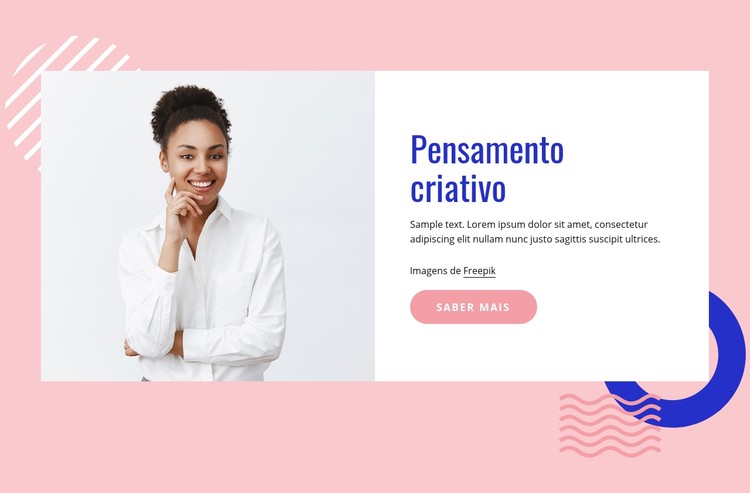 Colabore, experimente e crie Template CSS