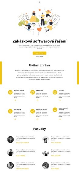 Bezplatná Šablona Návrhu Pro Podnikatelská Sféra