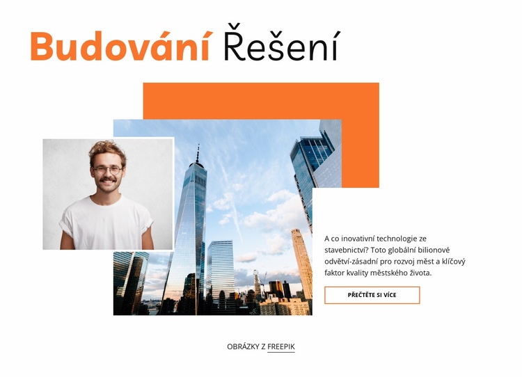 Nejlepší stavební řešení Šablona HTML