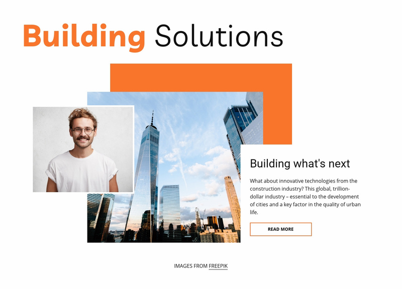 Best building solutions Elementor Template Alternative