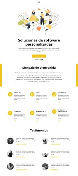 Esfera Empresarial Plantilla Responsiva Html5