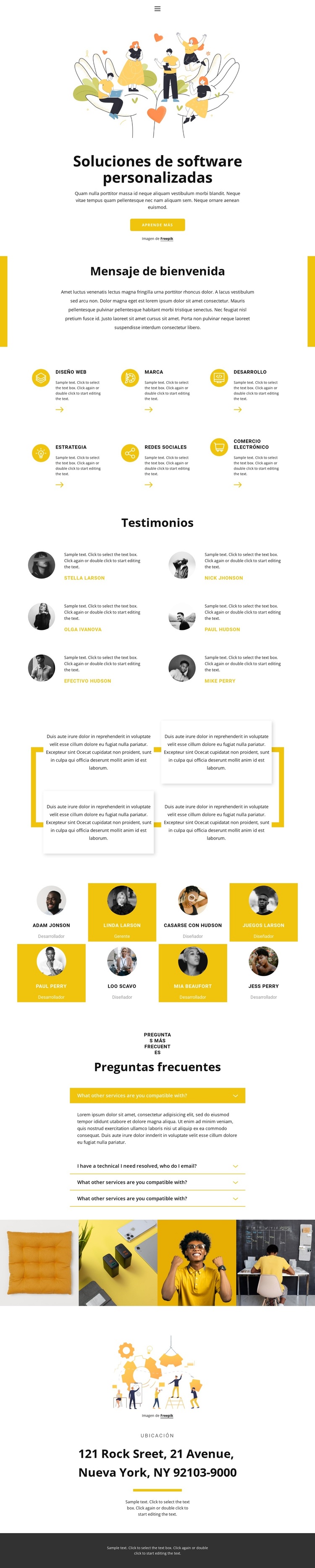 Esfera empresarial Tema de WordPress