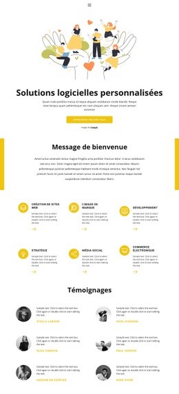 La Meilleure Conception De Site Web Pour Sphère D'Affaires